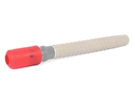 Cône de signalisation rouge en plastique pour la lampe de poche du bâton ESP [ESP]