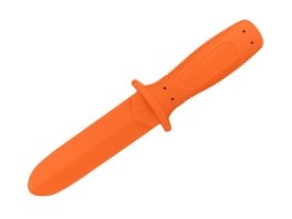 Couteau d'entraînement TKO-02-S (version souple) - Orange [ESP]