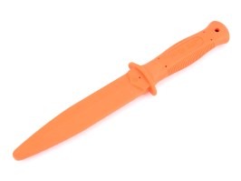 Couteau d'entraînement TKO-01-S (version souple) - Orange [ESP]