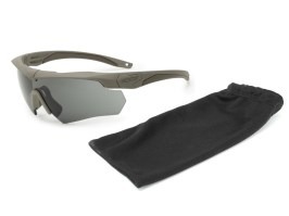 Crossbow ONE glasses with ballistic resistance TAN - gray [ESS]