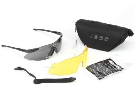 ICE 3LS glasses with ballistic resistance - clear, yellow, black [ESS]