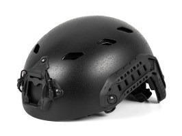 FAST SF helmet with carbon fiber shell - black [FMA]