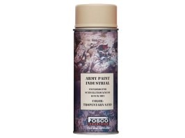 Peinture armée en spray 400 ml - Tropentarn sable [Fosco]