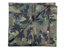 Camouflage tarpaulin 6x4.8m - Woodland [101 INC]