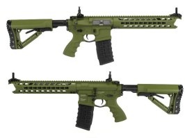 Airsoft rifle GC16 Predator, Full metal, Electronic trigger - Hunter Green [G&G]