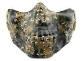 Polyurethane face mask, skull - Digital Woodland [Imperator Tactical]