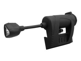 LED svítilna MPLS CHARGE s montáží na helmu - černá [Imperator Tactical]