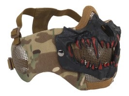 Masque tactique Glory avec crocs 3D (protection auditive) - Multicam
 [Imperator Tactical]