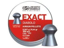 Diabolky EXACT 4,52mm (cal .177) / 0,547g - 500ks [JSB Match Diabolo]