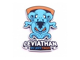 PVC 3D Leviathan velcro patch - couleur [JeffTron]