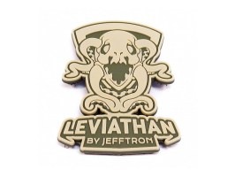 PVC 3D nášivka Leviathan - zelená [JeffTron]