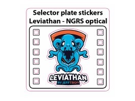 Autocollants de plaque de sélection pour Leviathan - NGRS optical [JeffTron]
