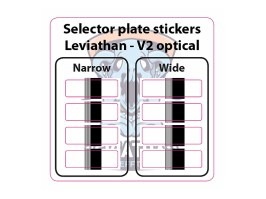 Plaque de sélection autocollante pour Leviathan V2 Optical [JeffTron]