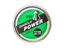 Diabolos POWER 4.5mm (cal .177) - 500pcs [Kovohute CZ]