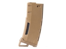 Polymer mid-cap magazine Speed M4 for 130rds - TAN [Lancer Tactical]