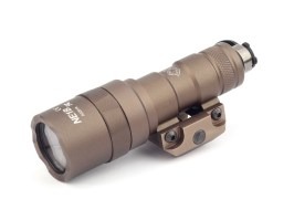 M300B Mini Scout LED tactical flashlight with the RIS mount - Dark Earth [Night Evolution]