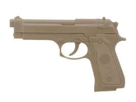 Patch 3D en PVC en forme de M92 - TAN [Imperator Tactical]