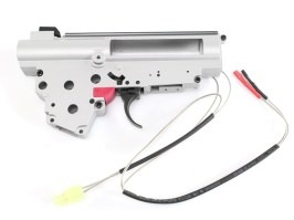 AK QD spring gearbox frame with microswitch many parts Front [Shooter]