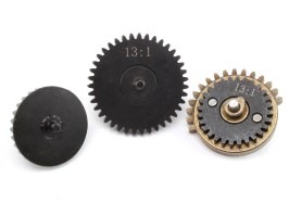 CNC High speed gear set 13:1 - Nouveau type avec axe intégré [Shooter]
