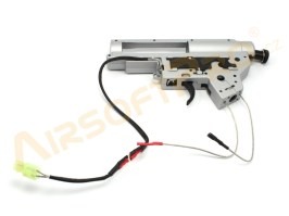Skelet QD mechaboxu V2 s trnem a mikrospínačem pro M4 - kabely do předpažbí [Shooter]