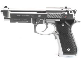 Pistolet airsoft FULL AUTO M9A1 silver, blowback électrique (EBB) [Tokyo Marui]