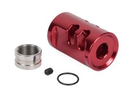 Compensateur TYPE-A (14mmCCW) pour AAP-01 - rouge [TTI AIRSOFT]