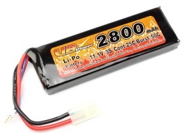 Batterie Li-Po 11,1V 2800mAh 25C - Grand bloc [VB Power]