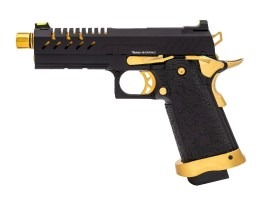 Airsoftová pistole Hi-Capa 4.3, GBB - Gold match [Vorsk]