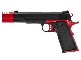 Airsoftová pistole VP-X Red MATCH, GBB - červená [Vorsk]