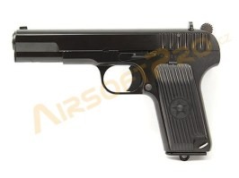 Pistolet airsoft TT33, noir - Métal, blowback [WE]
