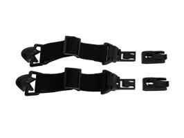 SPEAR ARC RAS strap for helmets - black [WileyX]