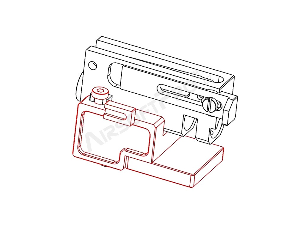 Cube CNC pour chambres de Hop-up AK [RetroArms]