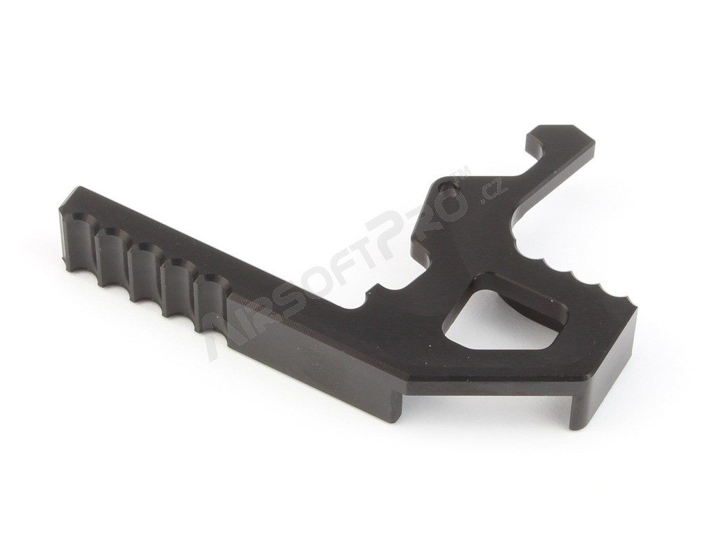 CNC Extended Charging Handle M4, type A - Black [RetroArms]