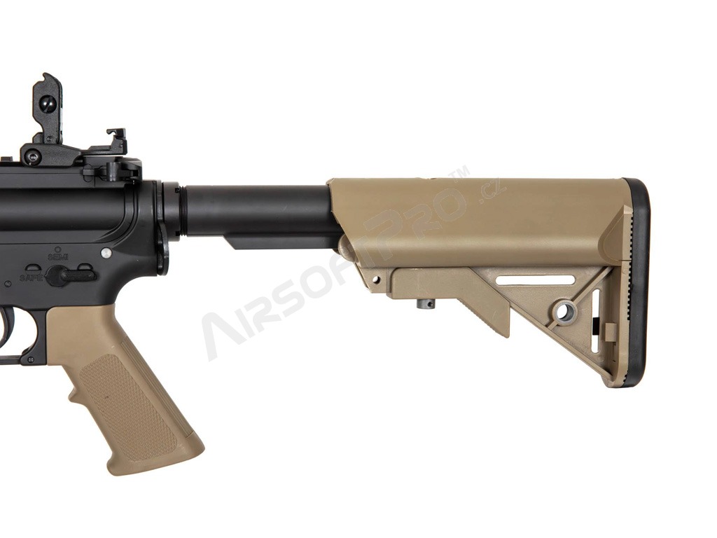 Airsoftová zbraň Daniel Defense® MK18 SA-E19 EDGE™ - černá / TAN [Specna Arms]