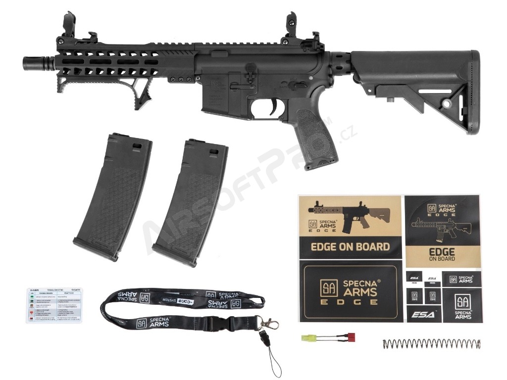 Airsoft rifle RRA SA-E17 EDGE™ Carbine Replica - black [Specna Arms]