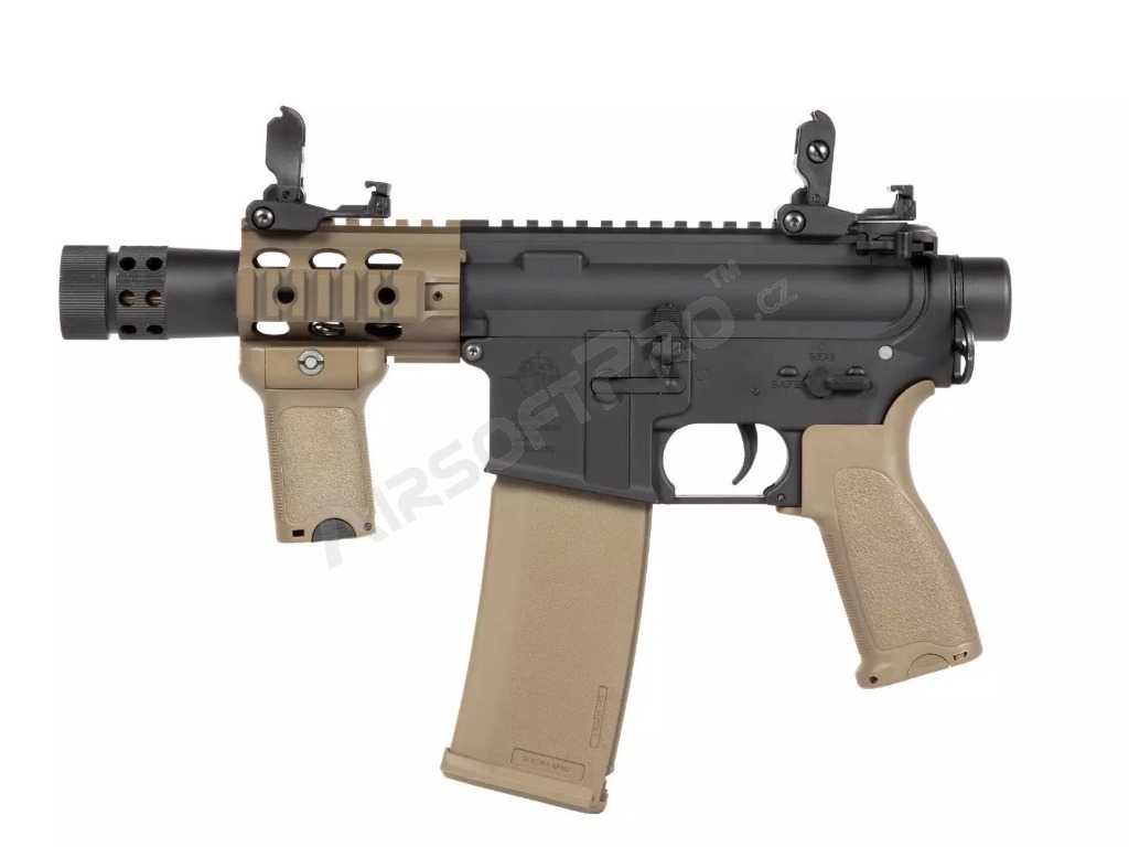 Airsoftová zbraň RRA SA-E18 EDGE™ - černá / TAN [Specna Arms]