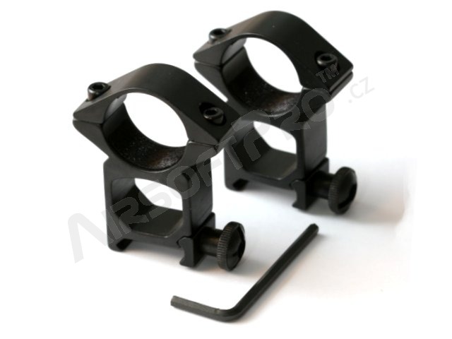 Optický zaměřovač 3-9x40 s montážními kroužky [A.C.M.]