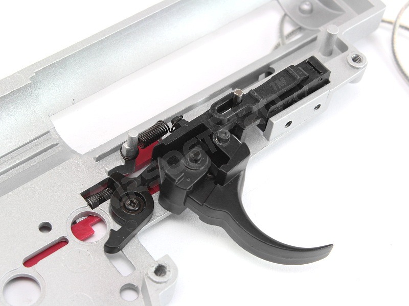 AK QD spring gearbox frame with microswitch many parts Front [Shooter]