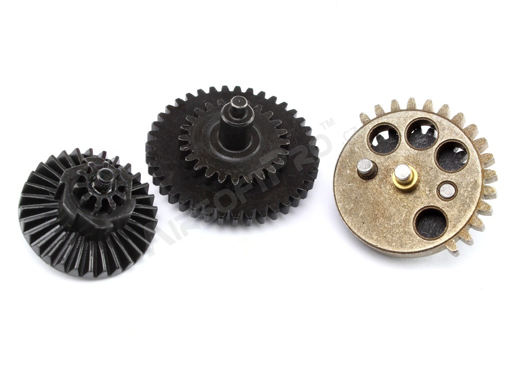 CNC High speed gear set 13:1 - New type with integrated axis [Shooter]