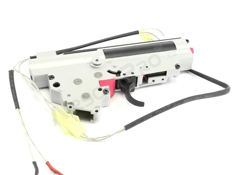 Complete reinforced gearbox V3 for AK with M120 and microswitch - rear wiring [Shooter]