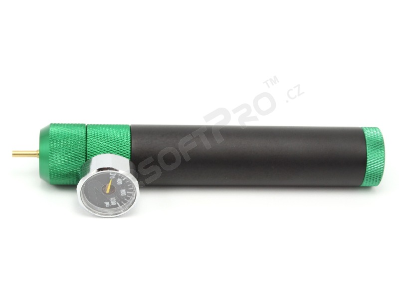 CO2 charger for airsoft grenades with the manometer [Shooter]