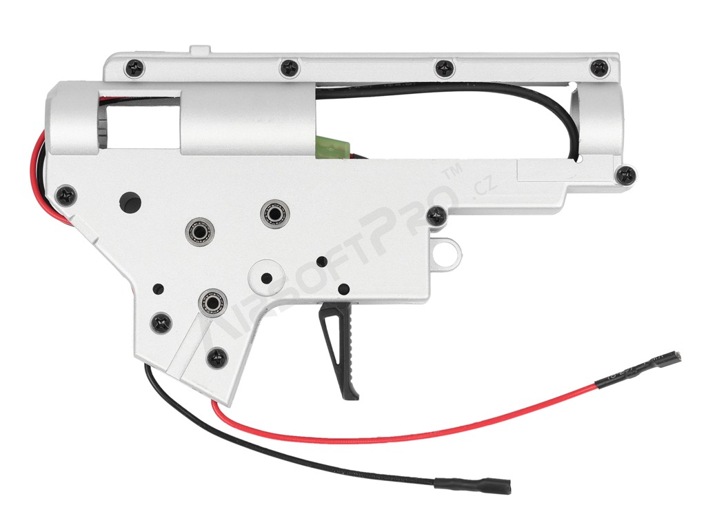 QD gearbox frame V2 (M4) with spring guide - rear wiring [Shooter]