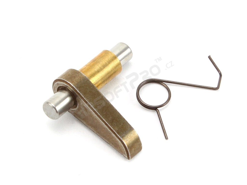 Antireversal latch with the spring [SHS]