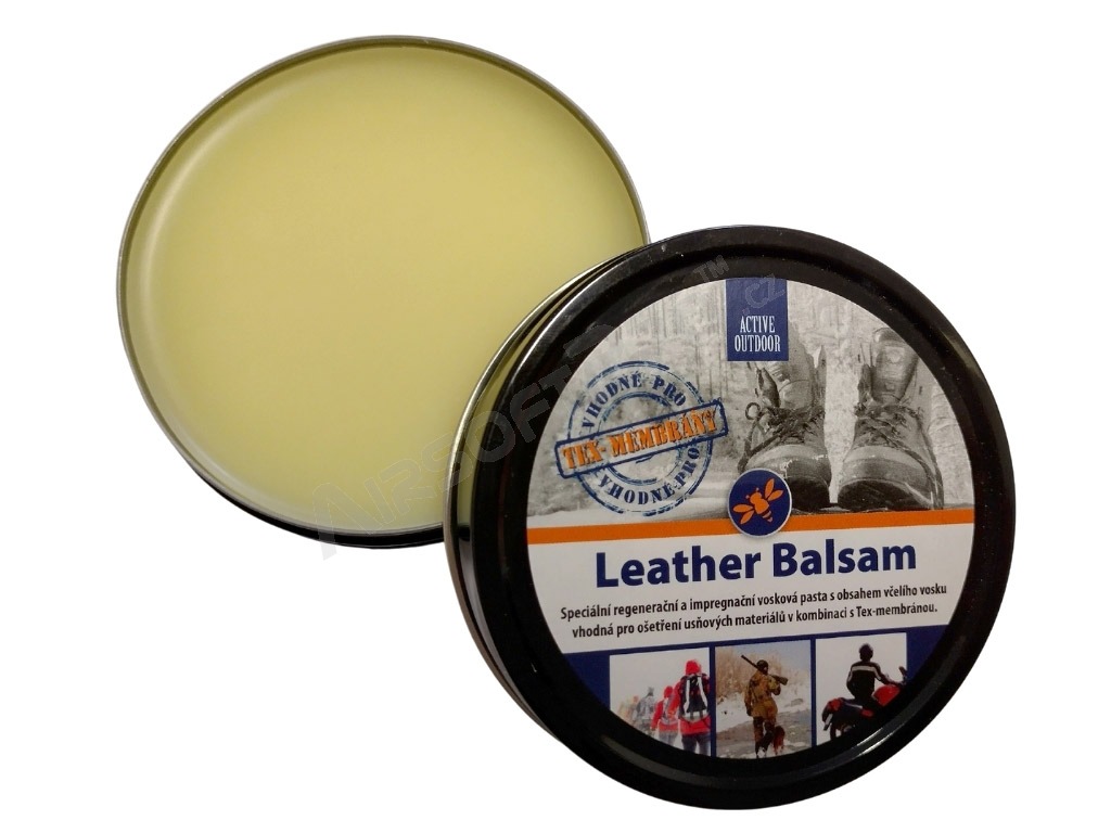 Impregnační vosková pasta Leather balsam - 75g [SIGA]