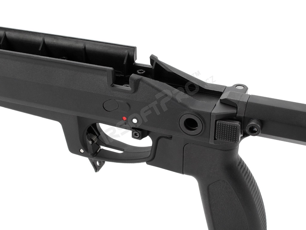 TAC-41 A, Aluminium Chassis with foldable stock - black [Silverback]
