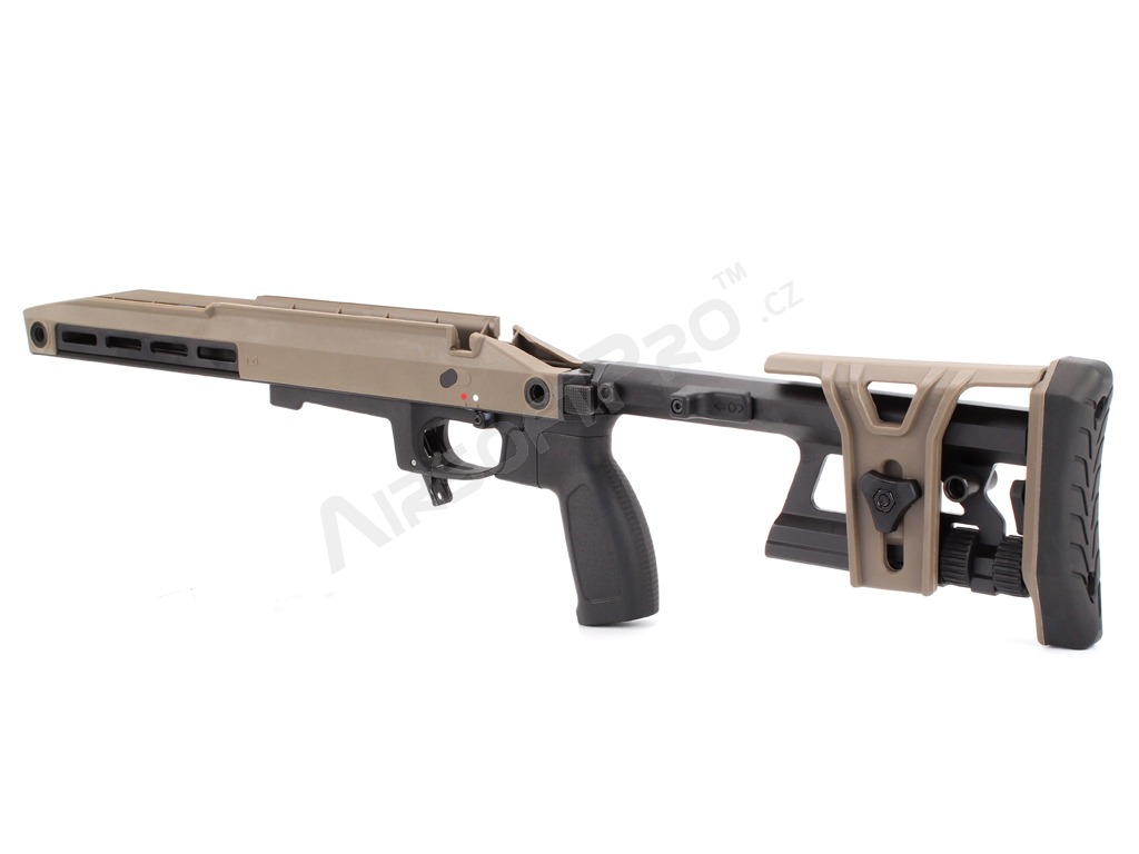 TAC-41 A, Aluminium Chassis with foldable stock - FDE [Silverback]