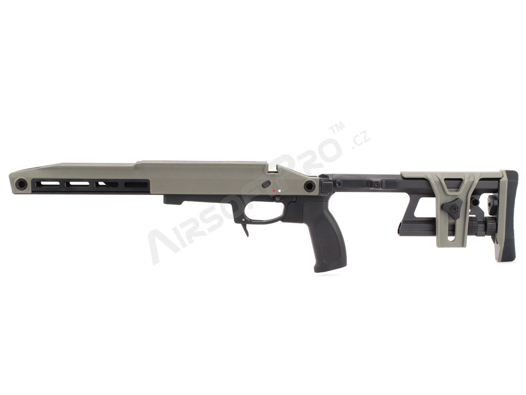 TAC-41 A, Aluminium Chassis with foldable stock - OD [Silverback]