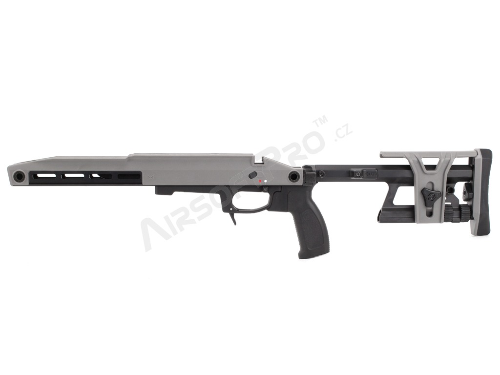 TAC-41 A, Aluminium Chassis with foldable stock - Wolf Grey [Silverback]