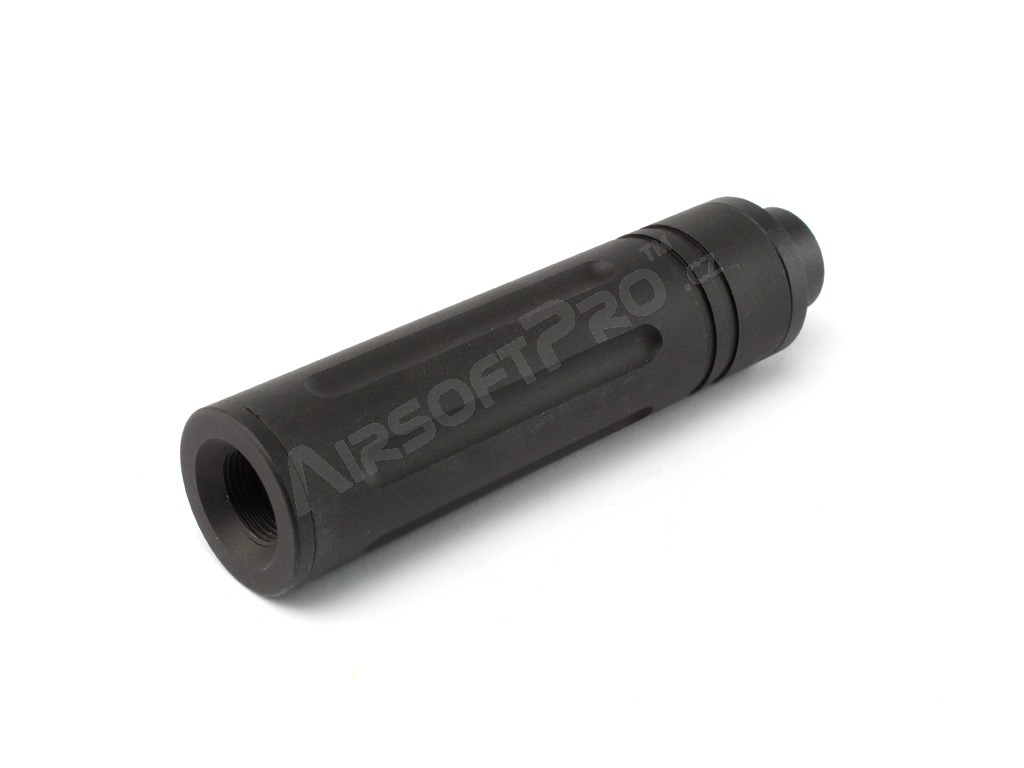 Metal silencer 110 x 27mm with +11mm adapter (SL00323A) [SLONG Airsoft]
