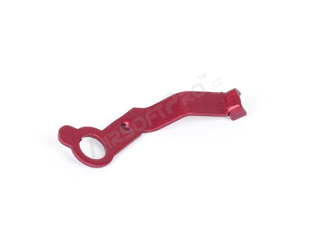 Steel safety lever for VSR-10 - red [SLONG Airsoft]